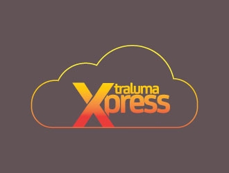 tralumaXpress logo design by Erasedink
