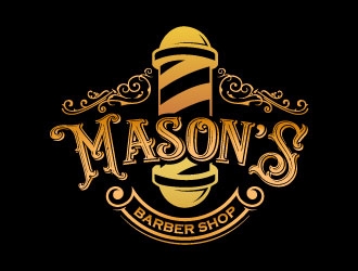 Mason’s Barber Shop  logo design by daywalker
