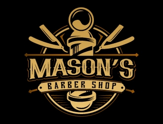 Mason’s Barber Shop  logo design by jaize