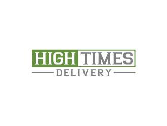 High Times Delivery logo design by bricton