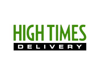 High Times Delivery logo design by Girly