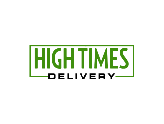 High Times Delivery logo design by Girly