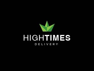 High Times Delivery logo design by graphica
