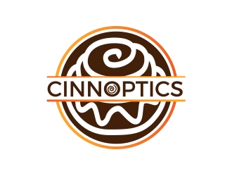 Cinnoptics logo design by MarkindDesign