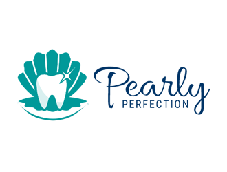 Pearly Perfection logo design by Coolwanz