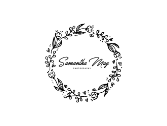 Samantha May Photography logo design by oke2angconcept