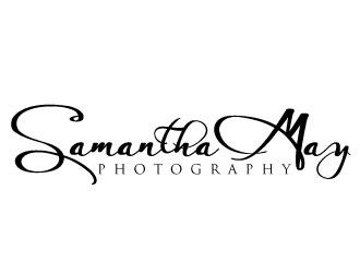 Samantha May Photography logo design by riezra