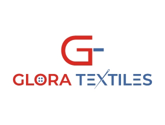 glora textiles logo design by Rokc
