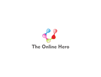 the online hero logo design by Greenlight