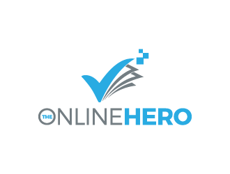 the online hero logo design by shadowfax