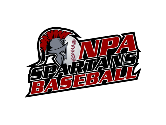 NPA Spartan Baseball logo design by Kruger