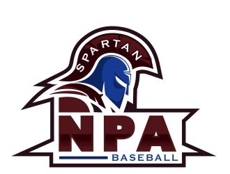 NPA Spartan Baseball logo design by 6king