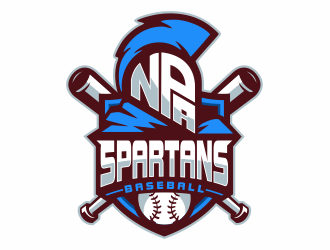 NPA Spartan Baseball logo design by jm77788