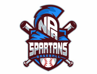 NPA Spartan Baseball logo design by jm77788