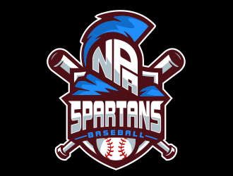 NPA Spartan Baseball logo design by jm77788