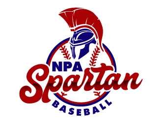 NPA Spartan Baseball logo design by daywalker