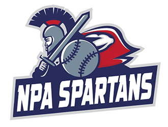 NPA Spartan Baseball logo design by Optimus