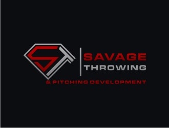 Savage Throwing & Pitching Development logo design by bricton
