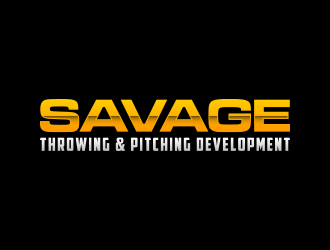 Savage Throwing & Pitching Development logo design by lexipej