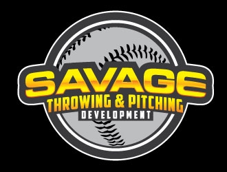 Savage Throwing & Pitching Development logo design by riezra