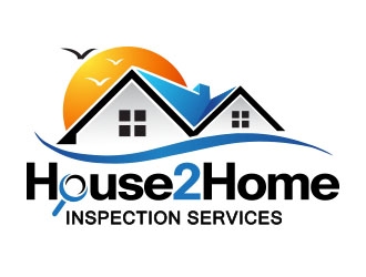 House 2 Home Inspection Services  logo design by Vincent Leoncito