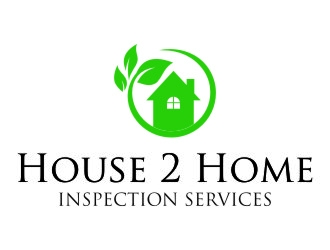 House 2 Home Inspection Services  logo design by jetzu