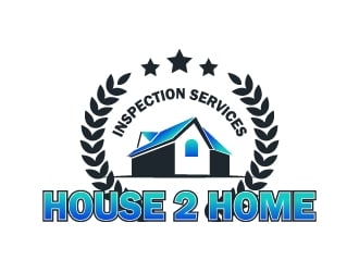 House 2 Home Inspection Services  logo design by BaneVujkov