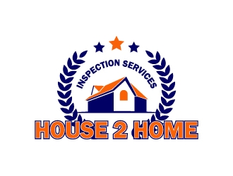 House 2 Home Inspection Services  logo design by BaneVujkov