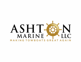 Ashton Marine, LLC logo design by hidro