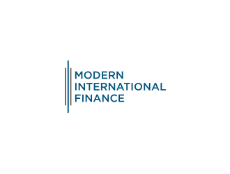 Modern Finance / Modern International Finance logo design by dewipadi