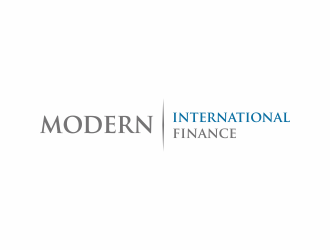 Modern Finance / Modern International Finance logo design by huma