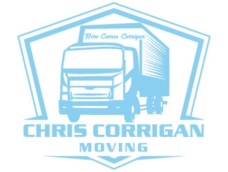 Chris Corrigan Moving  logo design by uttam