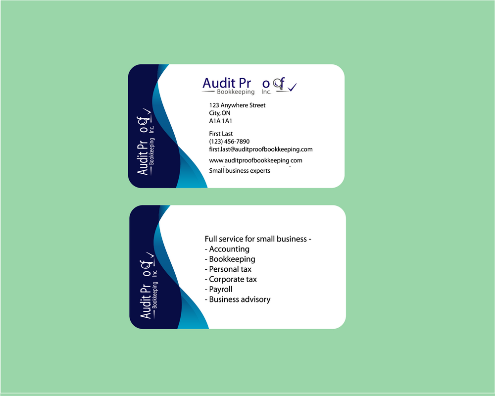 Audit Proof Bookkeeping Inc. logo design by sumya