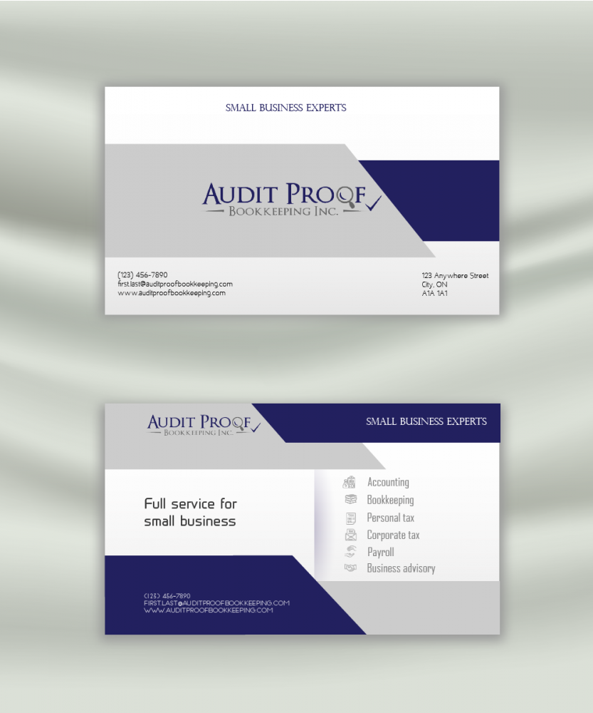 Audit Proof Bookkeeping Inc. logo design by AnuragYadav