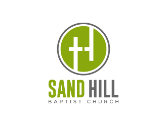 Sand Hill Baptist Church logo design by denfransko