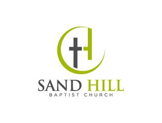Sand Hill Baptist Church logo design by denfransko