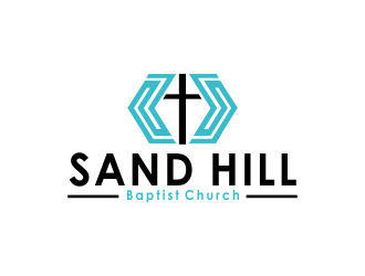 Sand Hill Baptist Church logo design by giphone