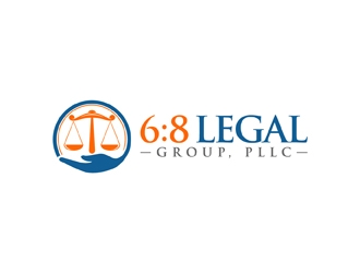 6:8 Legal Group, PLLC logo design by neonlamp