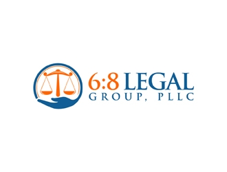 6:8 Legal Group, PLLC logo design by neonlamp