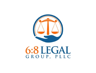 6:8 Legal Group, PLLC logo design by neonlamp