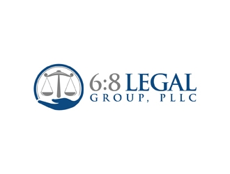 6:8 Legal Group, PLLC logo design by neonlamp