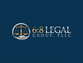6:8 Legal Group, PLLC logo design by neonlamp