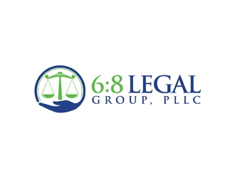 6:8 Legal Group, PLLC logo design by neonlamp