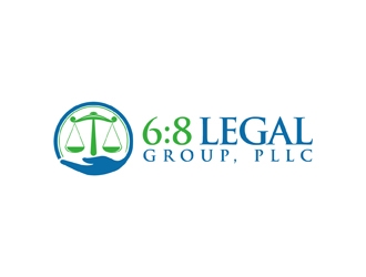 6:8 Legal Group, PLLC logo design by neonlamp