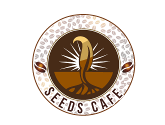 Seeds Cafe logo design by tec343