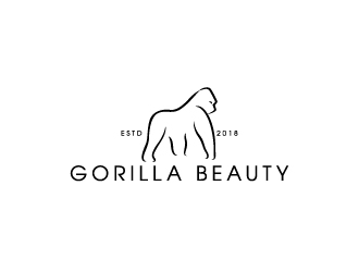 GORILLA BEAUTY logo design by Aelius