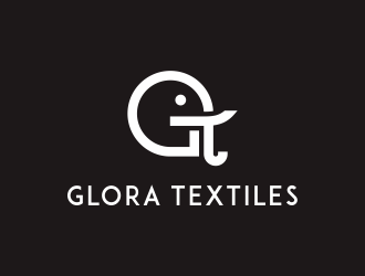 glora textiles logo design by Thoks