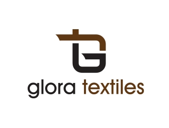 glora textiles logo design by shernievz