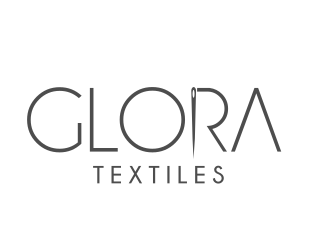 glora textiles logo design by Rossee