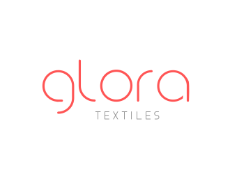 glora textiles logo design by Rossee